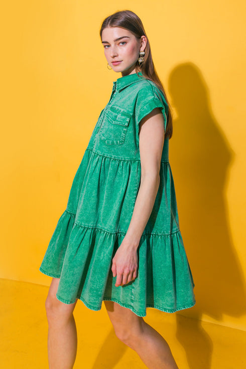no-dull-moments-denim-mini-dress Flying Tomato-Sophia's Style-2